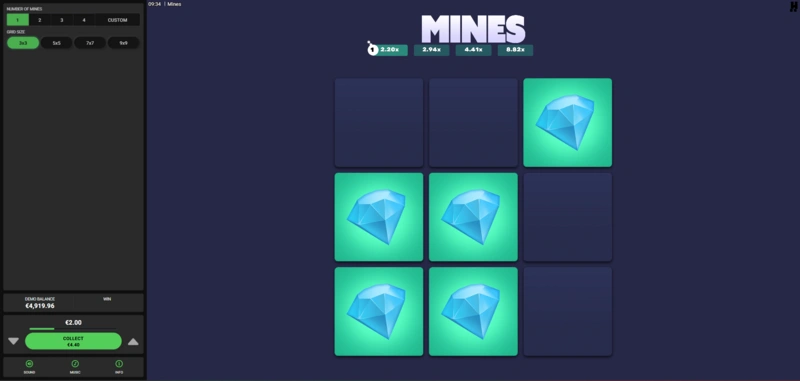 Mines game